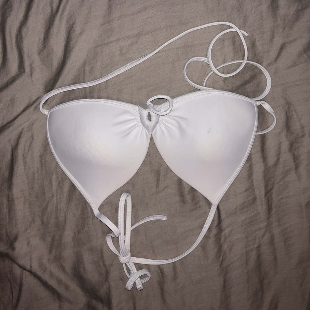 Body Glove White Bikini Top Small